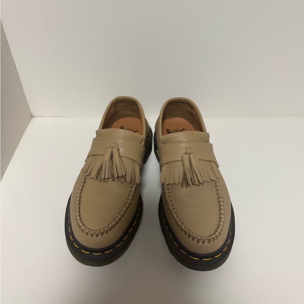Dr. Martens Used Good Condition Adrian Women’s size 7 Loafer in Savannah Tan